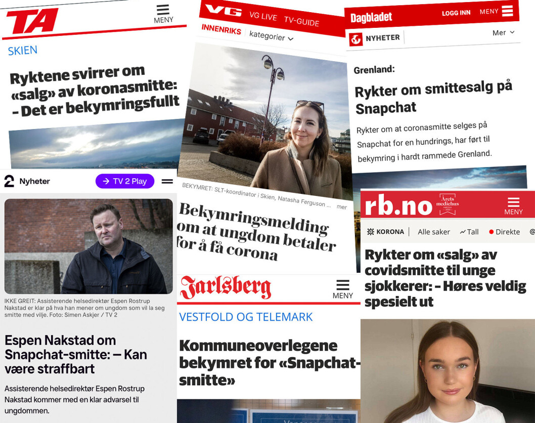 Mange aviser skrev om ryktene. Ingen klarte å verifisere dem. Mange aviser skrev om ryktene. Ingen klarte å verifisere dem.