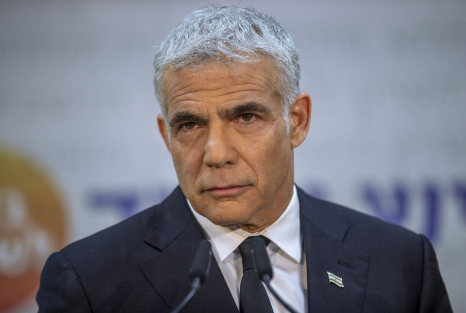 Yair Lapid leder partiet Yesh Atid og er mannen bak koalisjonsregjeringen som ble presentert sent onsdag kveld. Yair Lapid leder partiet Yesh Atid og er mannen bak koalisjonsregjeringen som ble presentert sent onsdag kveld.