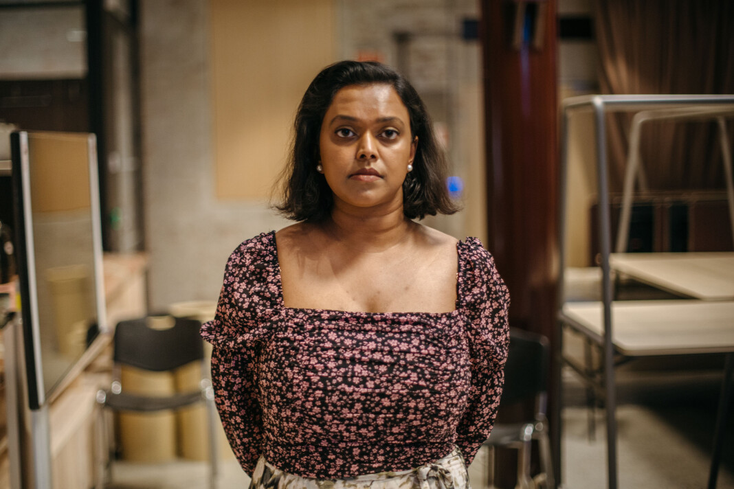 Oslos varaordfører Kamzy Gunaratnam overlevde Utøya-skytingen. I dag fortalte hun om sine erfaringer under seminar ved Pressens hus. Oslos varaordfører Kamzy Gunaratnam overlevde Utøya-skytingen. I dag fortalte hun om sine erfaringer under seminar ved Pressens hus.