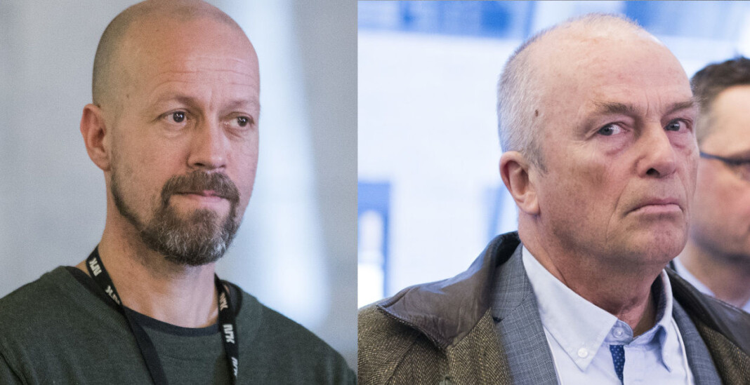 NRKs etikkredaktør Per Arne Kalbakk (t.v.) og Document-redaktør Hans Rustad. NRKs etikkredaktør Per Arne Kalbakk (t.v.) og Document-redaktør Hans Rustad.