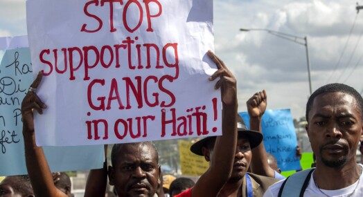 Journalist blant de drepte i gjengskyting i Haiti