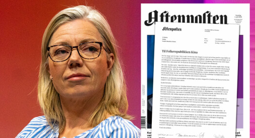 Aftenposten med protestbrev til Kina over hele forsiden: – En grense er nådd Aftenposten med protestbrev til Kina over hele forsiden: – En grense er nådd