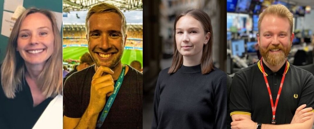 VGs podkastavdeling henter Ida Thune Øritsland (f.v.), Christian Thorkildsen, Natalie Remøe Hansen og Jonathan Falk Systad. VGs podkastavdeling henter Ida Thune Øritsland (f.v.), Christian Thorkildsen, Natalie Remøe Hansen og Jonathan Falk Systad.
