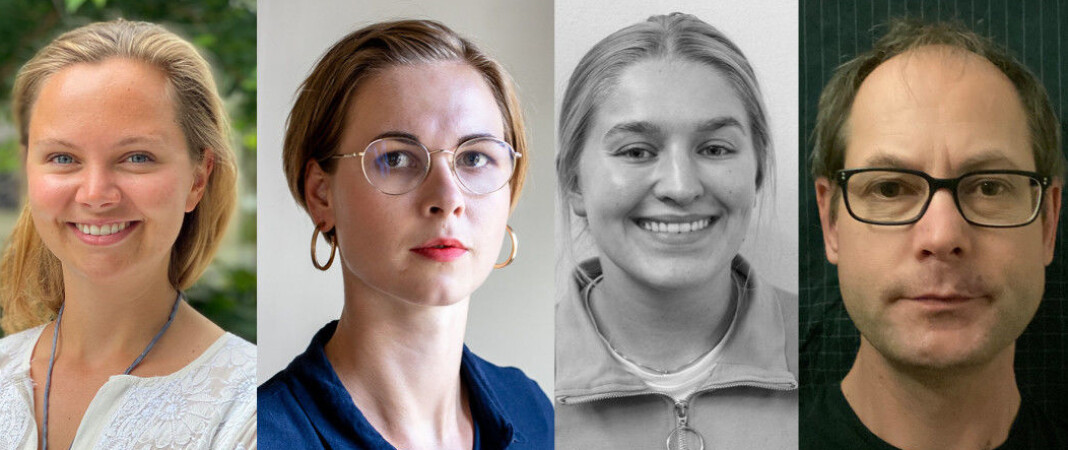 Fra venstre: Andrea Rognstrand, Vilde Skorpen Wikan, Sunniva Berggren Kaalaas og Mikal Hverven Hem. Fra venstre: Andrea Rognstrand, Vilde Skorpen Wikan, Sunniva Berggren Kaalaas og Mikal Hverven Hem.