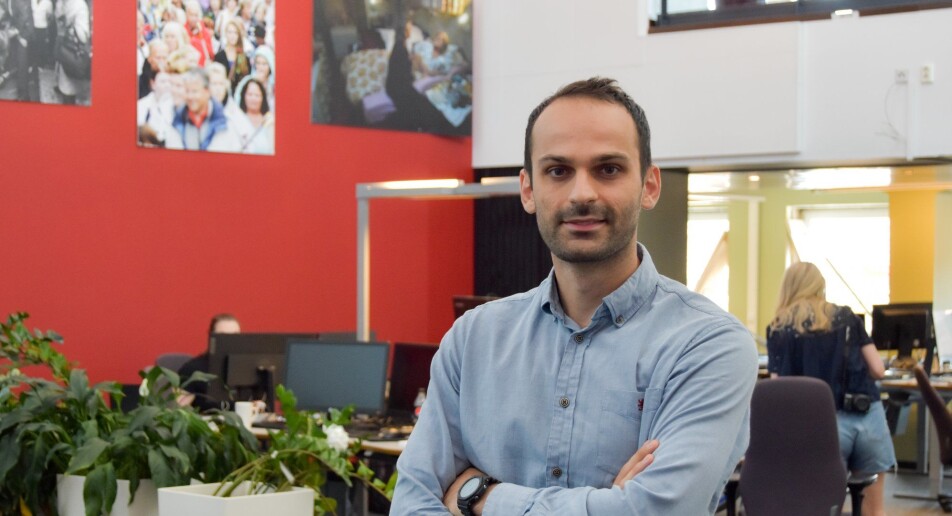 Arianit Selmani blir fast ansatt journalist i Tønsbergs Blad