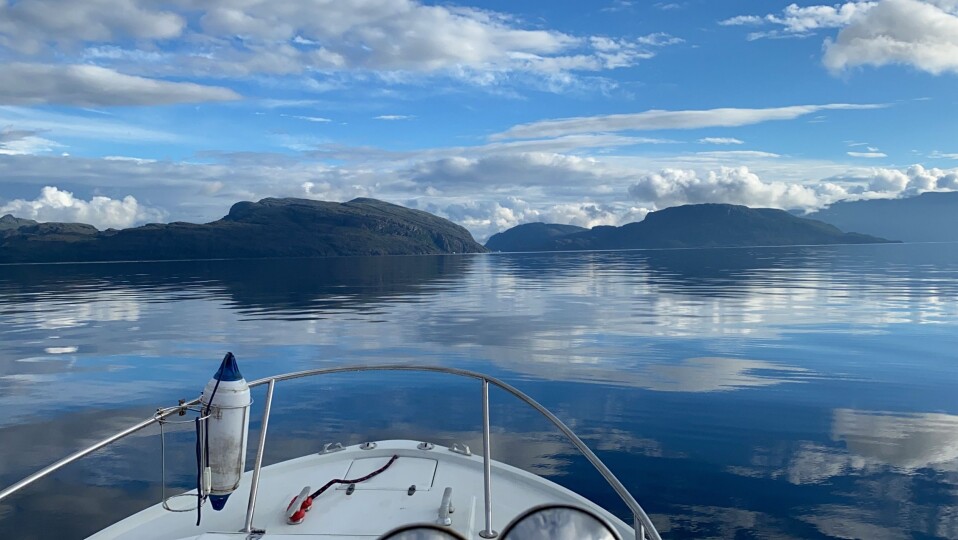 Utsikt fra baugen. Utsikt fra baugen.