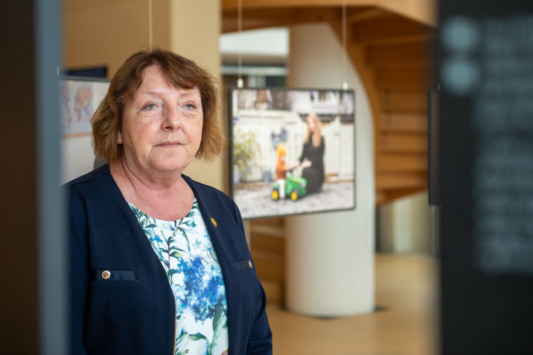 Støttegruppas leder Lisbeth Kristine Røyneland. Støttegruppas leder Lisbeth Kristine Røyneland.