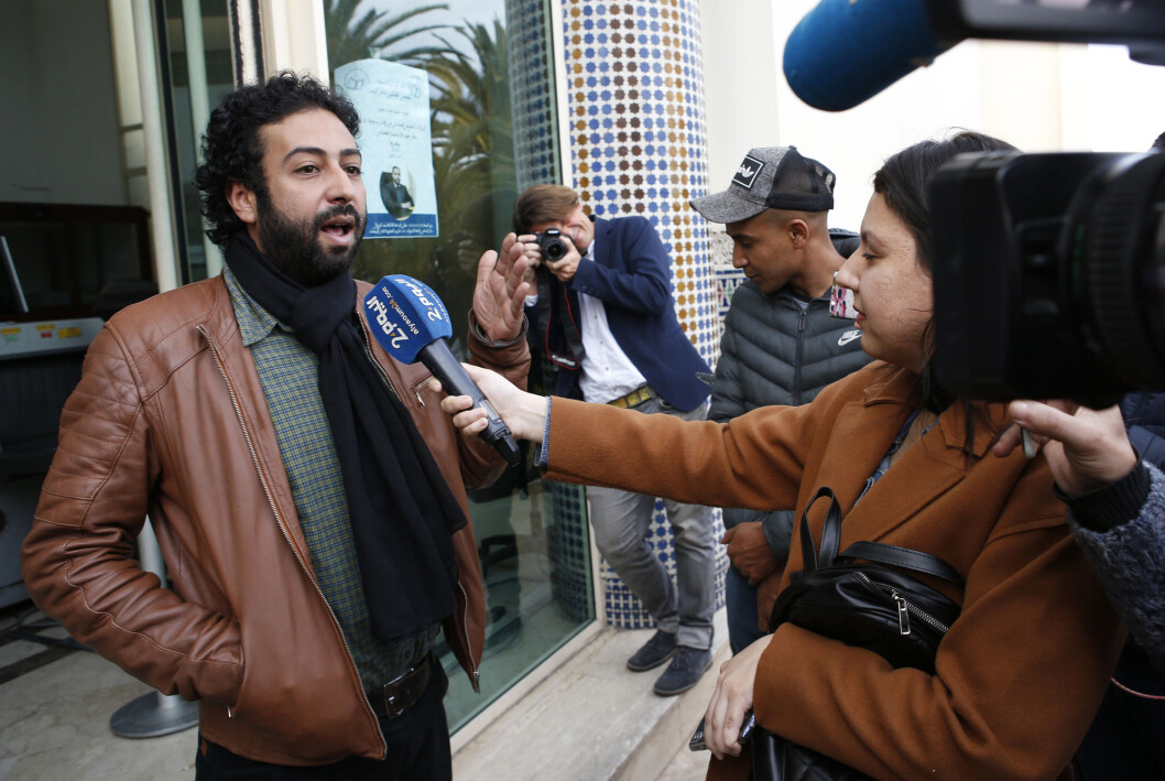 Omar Radi mener han er offer or folk som «mener de er hevet over loven». Omar Radi mener han er offer or folk som «mener de er hevet over loven».