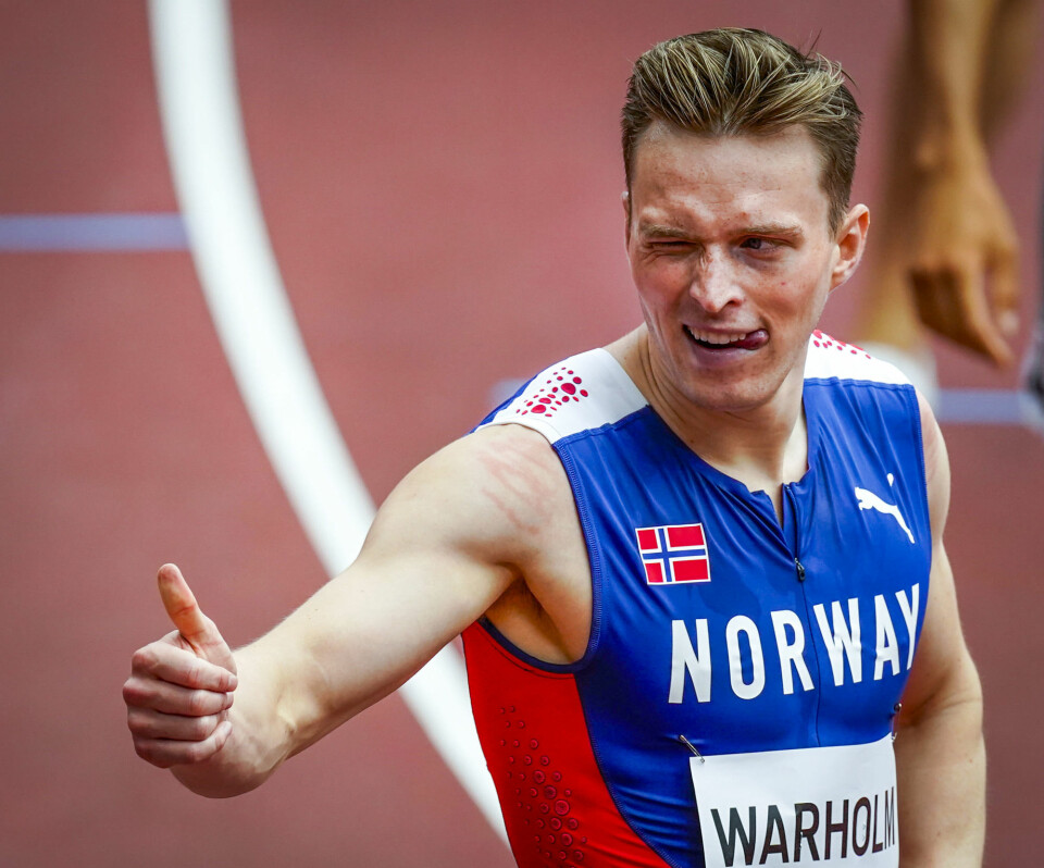 Karsten Warholm leverte 48,65 i OL-kvalifisering på 400 meter hekk.