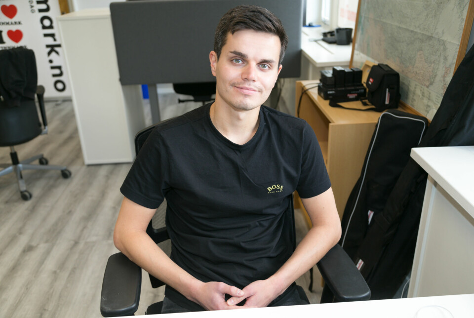 Roman Prokopenko har planer om å bli værende en stund: – Det handler om å bygge opp et nettverk, få kontakter, bli kjent med stedet rett og slett.
