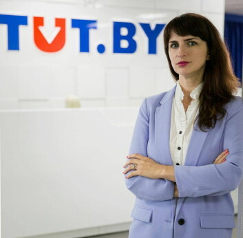 Journalisten Katsiaryna Barysevitsj.