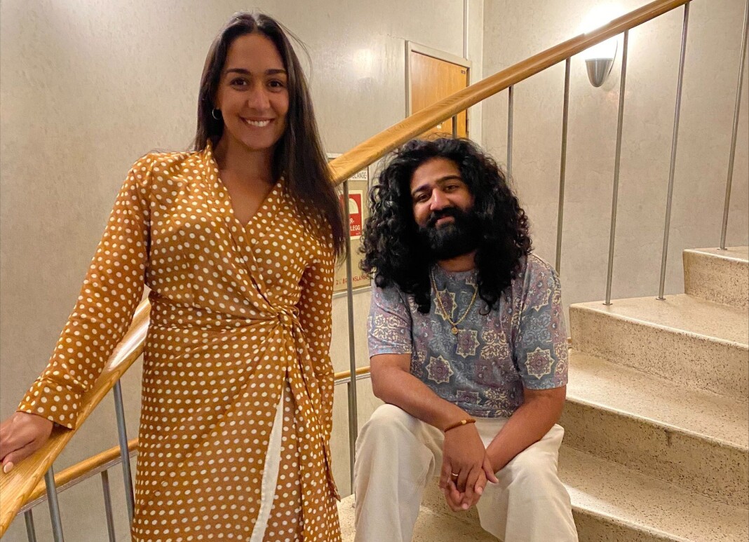 Sandeep Singh sammen med Musikkrommets første gjest Bahare Viken. Hun skal snakke om Olivia Rodrigo - årets store popsensasjon. Sandeep Singh sammen med Musikkrommets første gjest Bahare Viken. Hun skal snakke om Olivia Rodrigo - årets store popsensasjon.