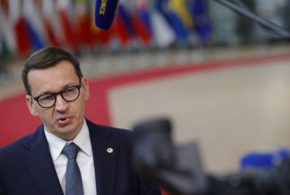 Polens statsminister Mateusz Morawiecki høster kritikk både fra USA og EU for landets nye medielov. Polens statsminister Mateusz Morawiecki høster kritikk både fra USA og EU for landets nye medielov.