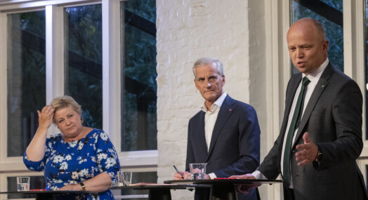 Bråk om to mot én i statsministerdebatt Bråk om to mot én i statsministerdebatt