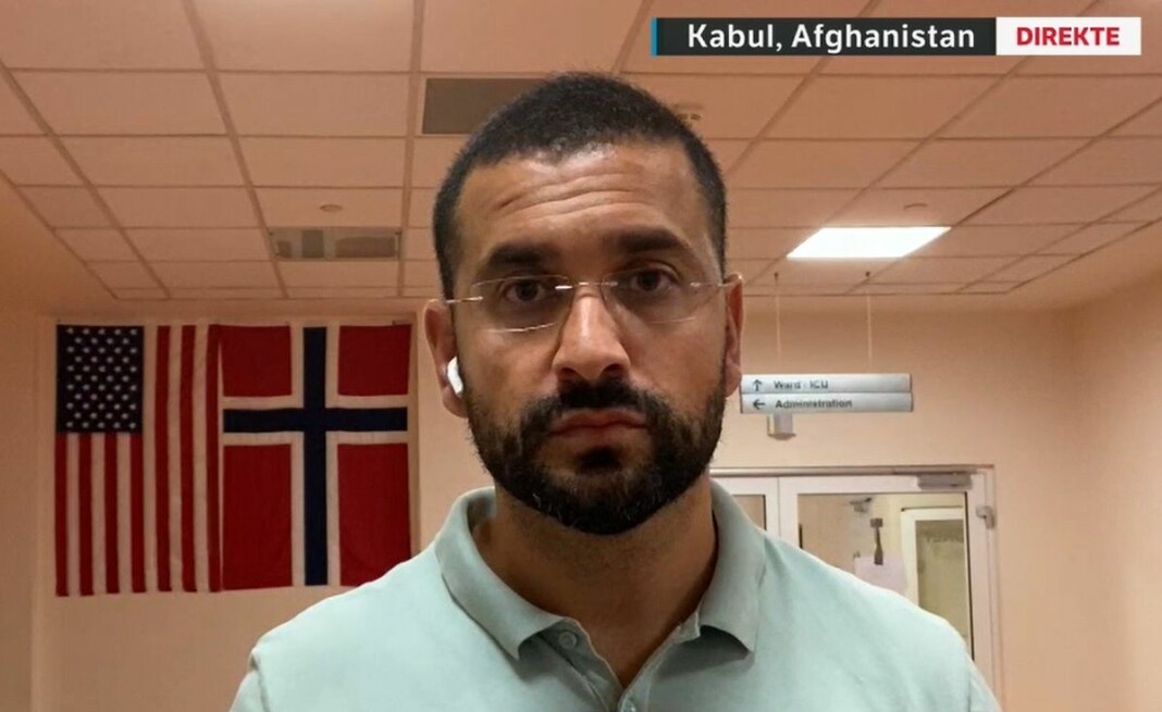 De siste dagene har Yama Wolasmal rapportert fra den militære delen av flyplassen i Kabul. Nå er han tilbake i Norge.