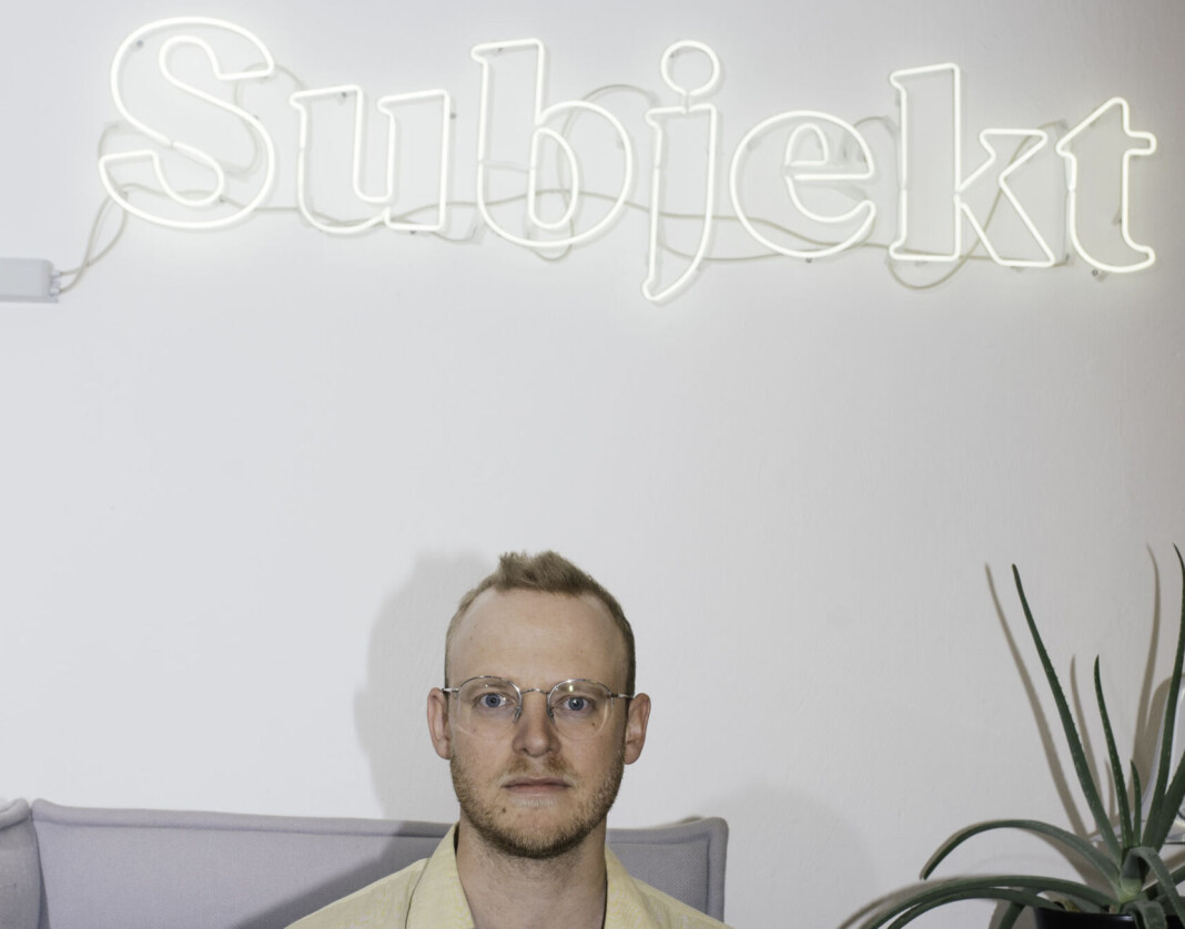 – Subjekt fyller den nisjen jeg mener mangler i norsk kulturjournalistikk, sier Geir Bergersen Huse. – Subjekt fyller den nisjen jeg mener mangler i norsk kulturjournalistikk, sier Geir Bergersen Huse.