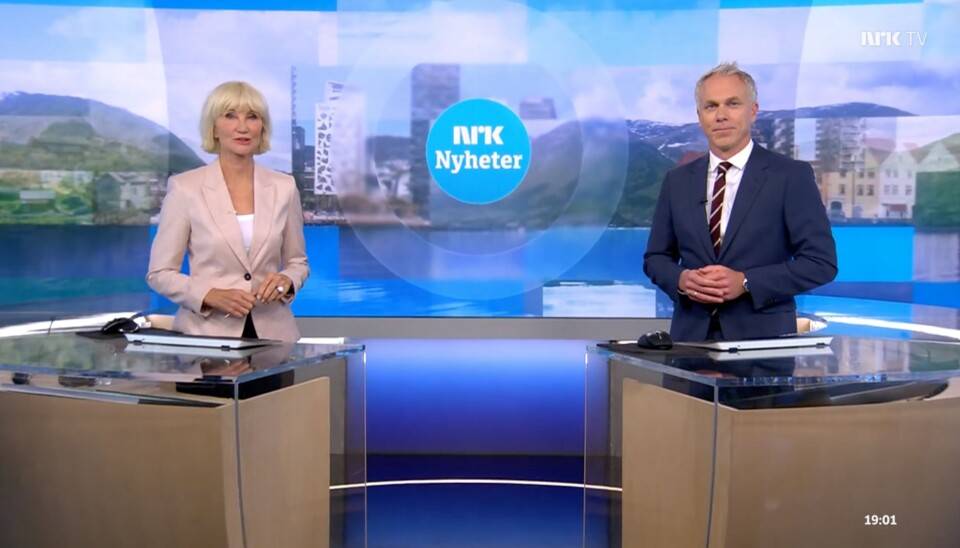 NRK beklager bildebruk i en Dagsrevyen-sending i juni i år. NRK beklager bildebruk i en Dagsrevyen-sending i juni i år.