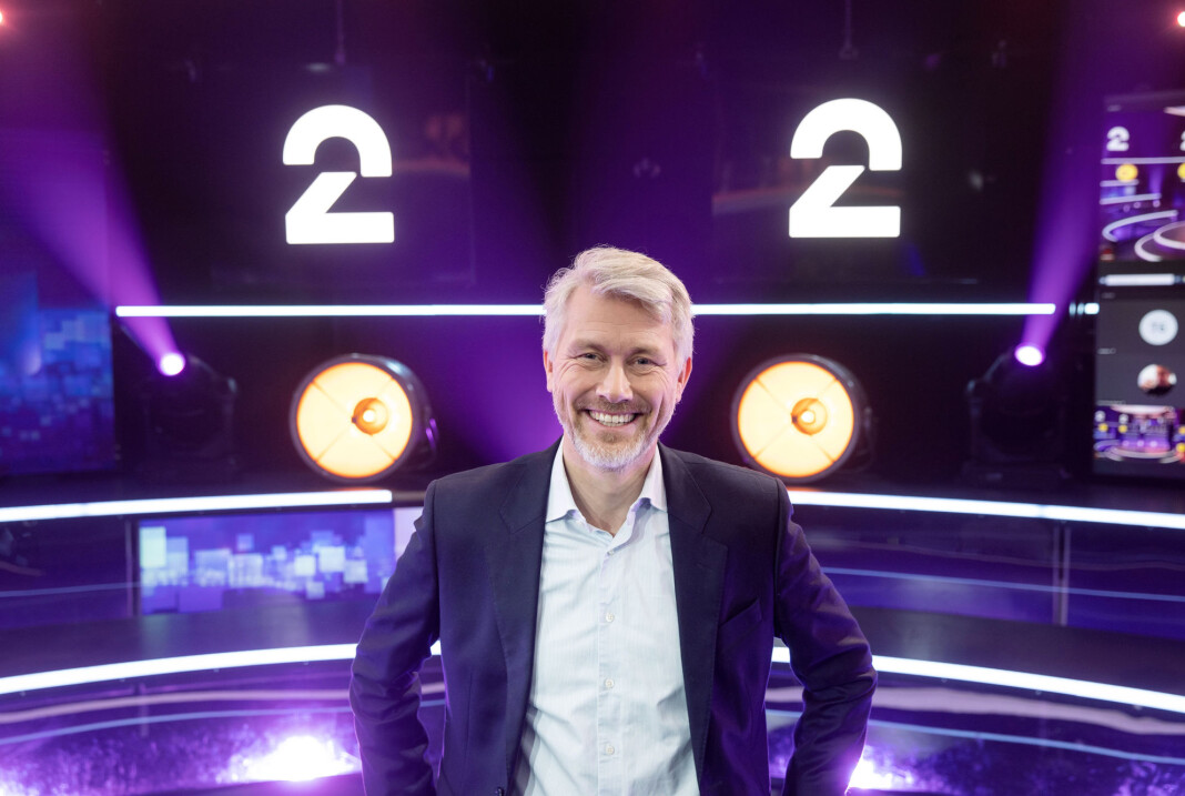 TV 2-sjef Olav T. Sandnes gjorde det bra i 2021. TV 2-sjef Olav T. Sandnes gjorde det bra i 2021.