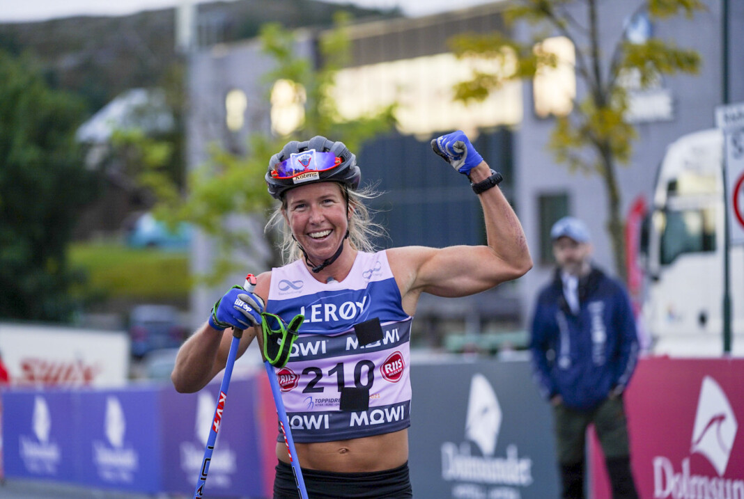 Astrid Øyre Slind vant dameklassen under 55 km klassisk i Toppidrettsveka. Det fikk mange TV-seere med seg. Astrid Øyre Slind vant dameklassen under 55 km klassisk i Toppidrettsveka. Det fikk mange TV-seere med seg.