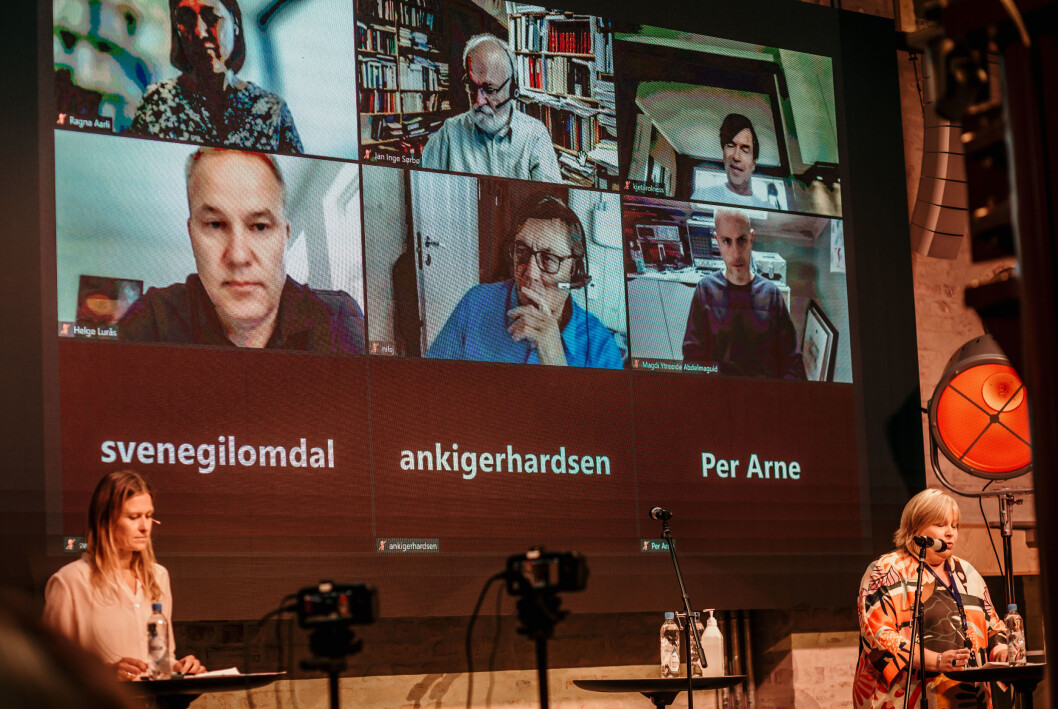 Ytringsfrihetskomminsjonen hadde invitert mediene til innspillsmøte i Pressens hus torsdag denne uken. Ytringsfrihetskomminsjonen hadde invitert mediene til innspillsmøte i Pressens hus torsdag denne uken.