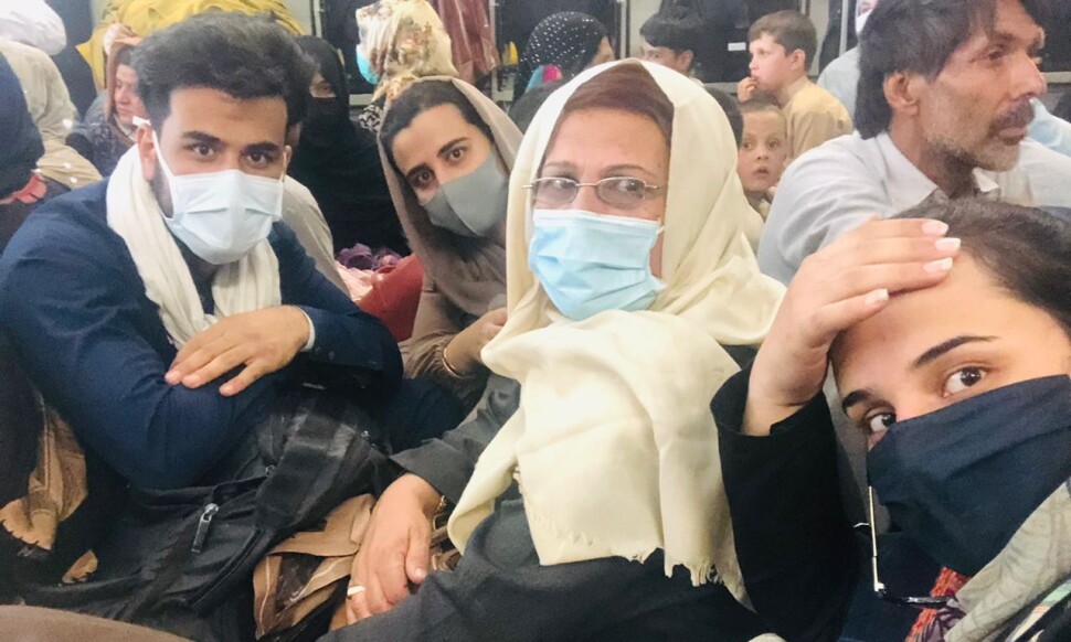 Journalistfamilien har flyktet fra Taliban: – Aner ikke hvor i verden vi havner