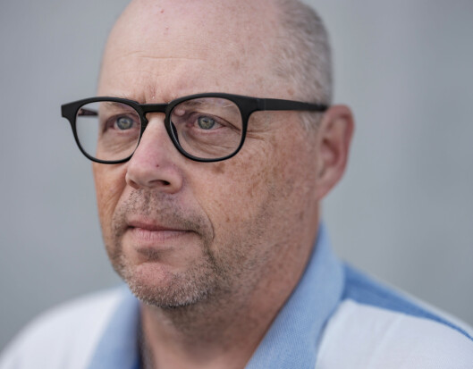 - Produksjonspresset er ganske stort i en lokalavis, sier Jan Erik Hæhre. - Produksjonspresset er ganske stort i en lokalavis, sier Jan Erik Hæhre.