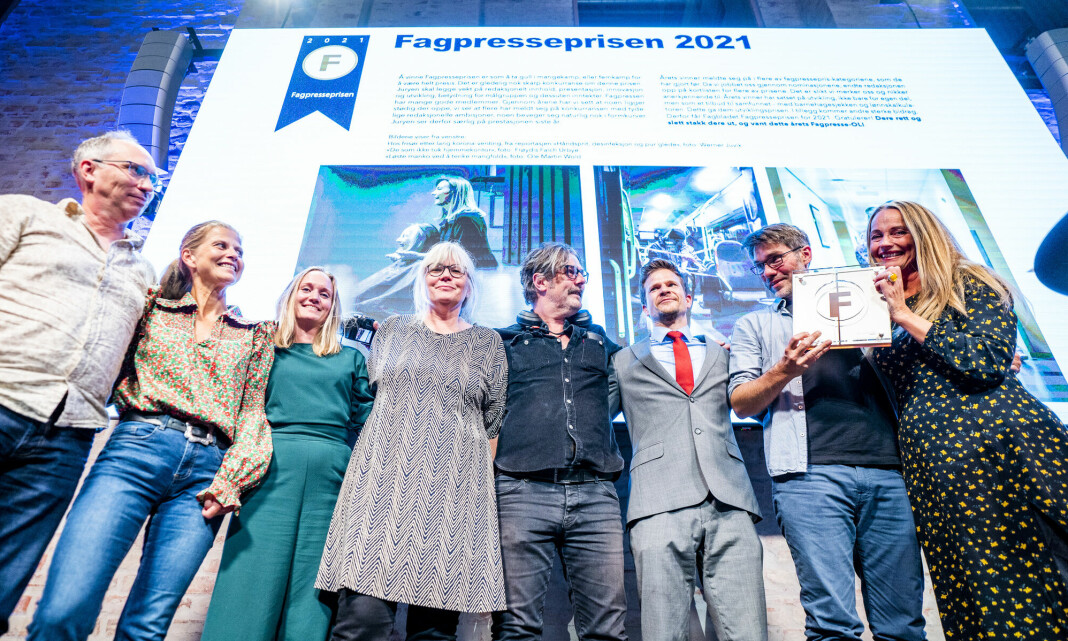 Fagbladet vant Fagpresseprisen
