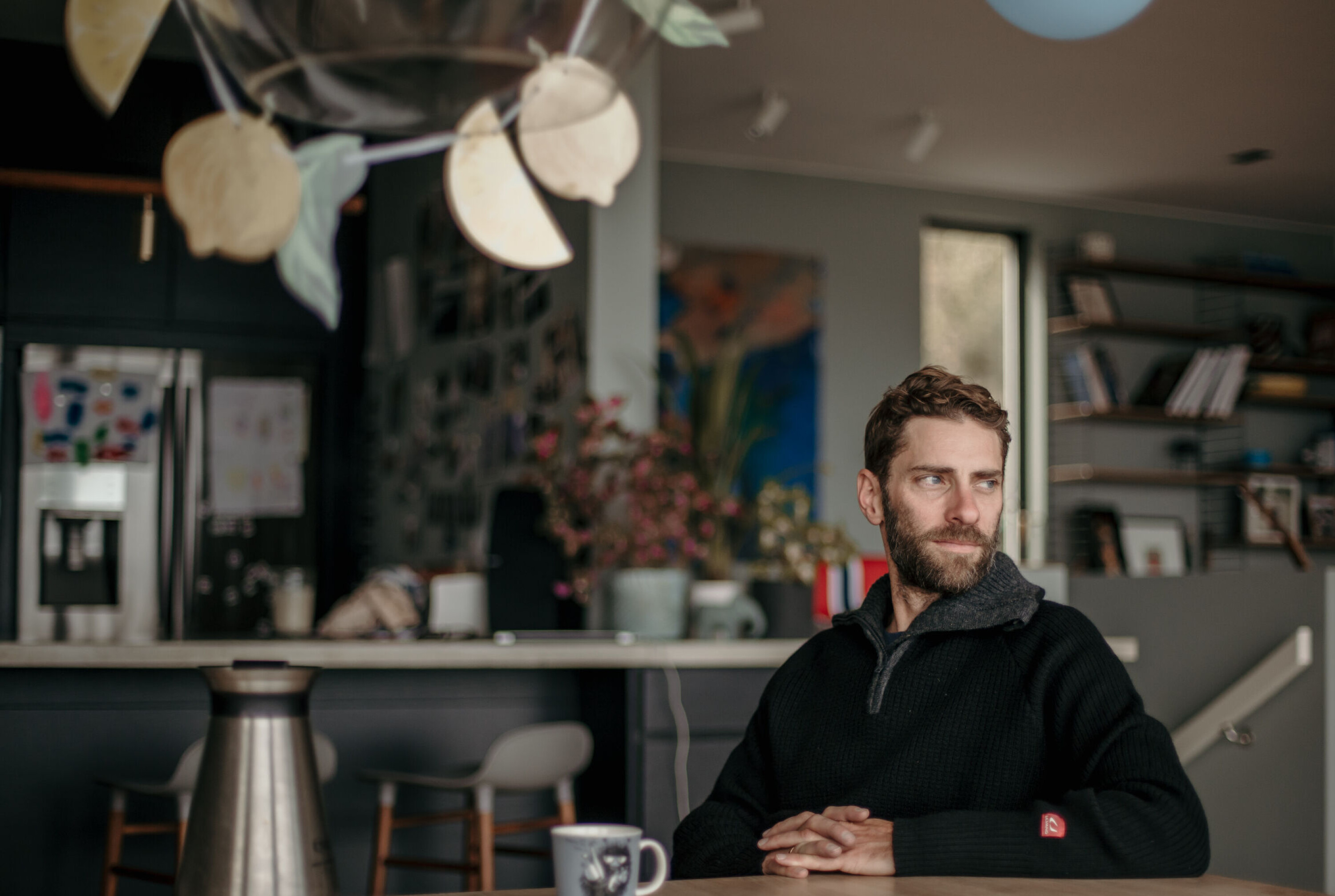 – Det er et forsøk på vekke meg selv og bransjen til hva som faktisk kommer til å velte over oss i stort format de neste årene, sier Jonas Bendiksen. – Det er et forsøk på vekke meg selv og bransjen til hva som faktisk kommer til å velte over oss i stort format de neste årene, sier Jonas Bendiksen.
