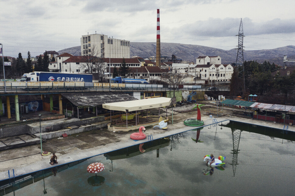 En vannpark i utkanten av Veles i Makedonia. En vannpark i utkanten av Veles i Makedonia.
