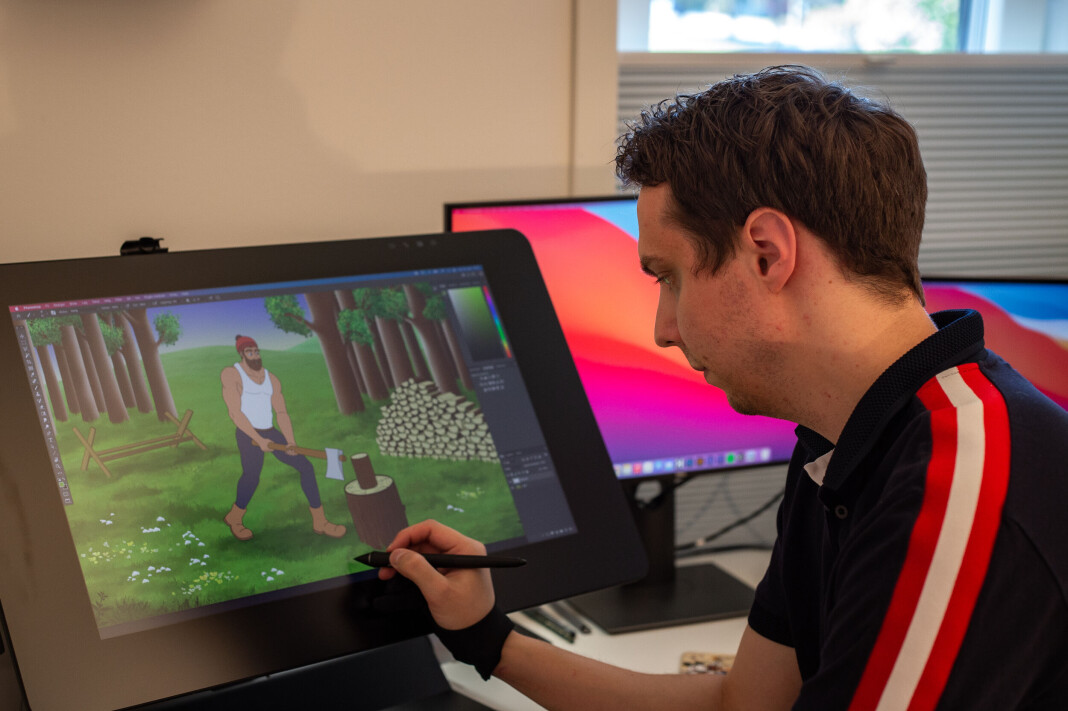 Adrian Steinbakk har startet sitt eget animasjonsstudio og satser på å jobbe som animatør på heltid fremover. Adrian Steinbakk har startet sitt eget animasjonsstudio og satser på å jobbe som animatør på heltid fremover.