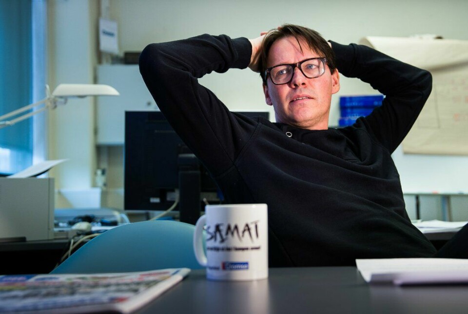 Stig Jakobsen er ansvarlig redaktør i Nidaros. Avisen har det siste året mistet fire ansatte til redaktørstillinger i andre medier.