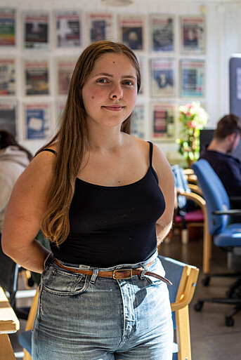 Sofie Kristine Flydal har nettopp startet i Universitas som skrivende journalist.