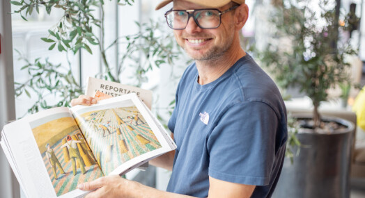 Jakob henter tilbake glemt journalistisk kunstform: – En hel verden som åpnes opp Jakob henter tilbake glemt journalistisk kunstform: – En hel verden som åpnes opp