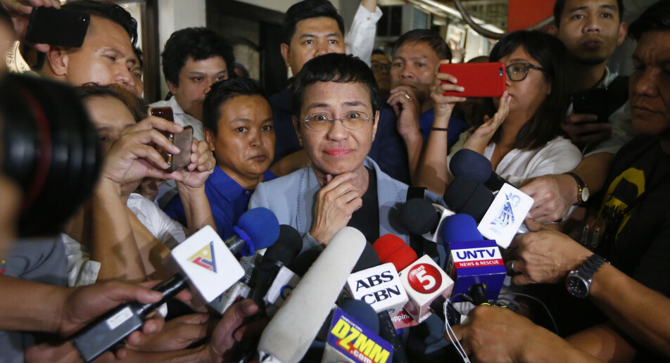Maria Ressa: – Jeg er i sjokk