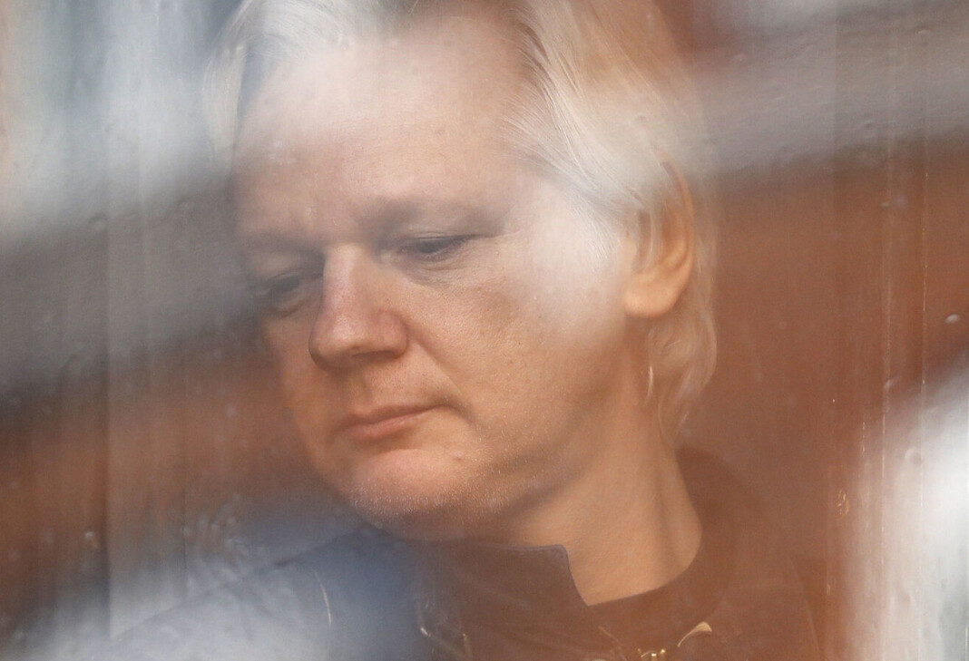 Julian Assange fotografert i 2017. Julian Assange fotografert i 2017.