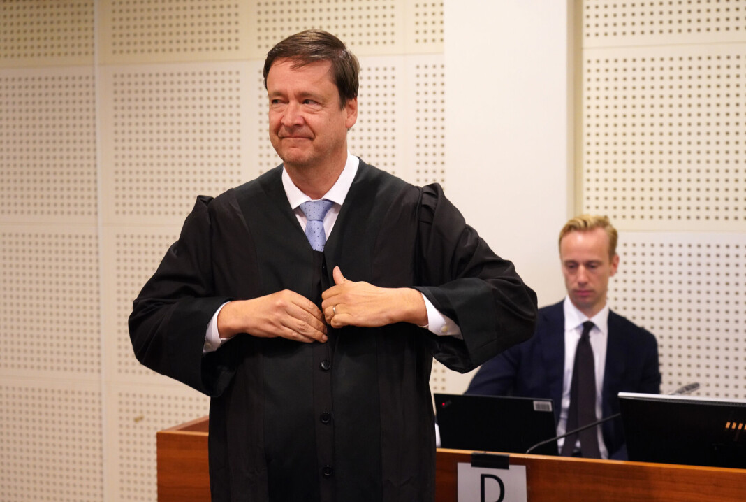 Advokat John Christian Elden representer forretningsmannen som tar DN til retten igjen. Advokat John Christian Elden representer forretningsmannen som tar DN til retten igjen.