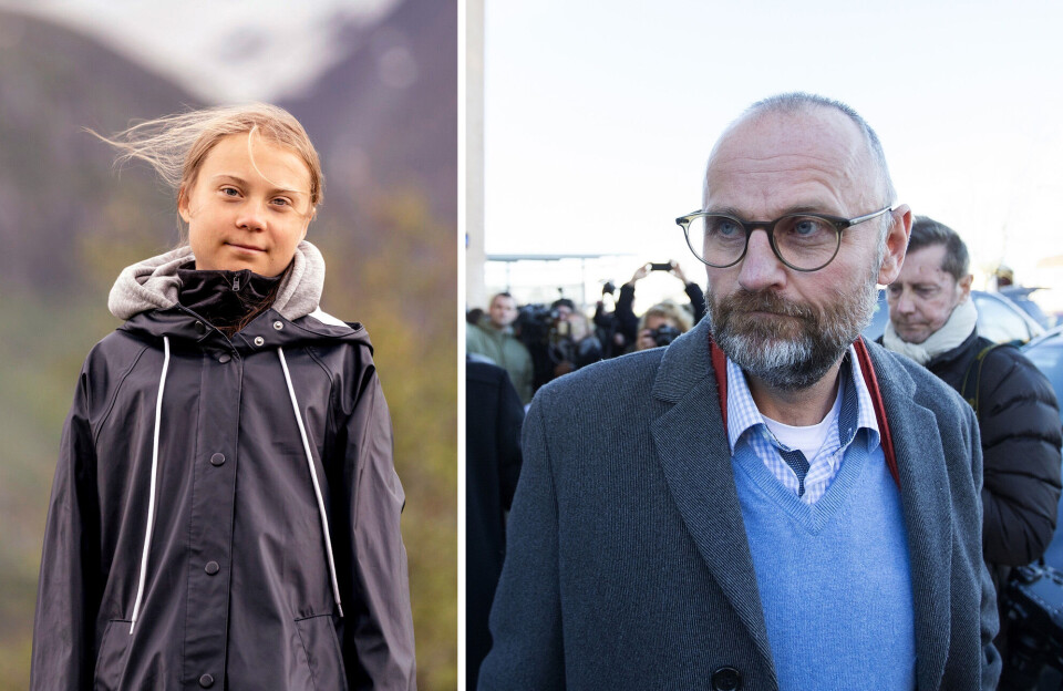 Greta Thunberg ble hengt ut på Facebook-siden til Ekstra Bladet. Ansvarlig redaktør Henrik Qvortrup sier avisen skal bli bedre på moderering. Greta Thunberg ble hengt ut på Facebook-siden til Ekstra Bladet. Ansvarlig redaktør Henrik Qvortrup sier avisen skal bli bedre på moderering.