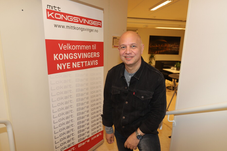 Audun Bårdseth er ansatt som ny ansvarlig redaktør for Mitt Kongsvinger