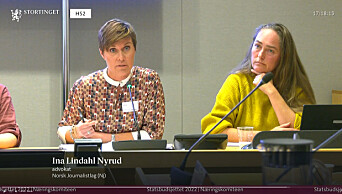 NJ-advokat, Ina Lindahl Nyrud, stilte til budsjetthøringer i Næringskomitéen og Finanskomitéen mandag og tirsdag. NJ-advokat, Ina Lindahl Nyrud, stilte til budsjetthøringer i Næringskomitéen og Finanskomitéen mandag og tirsdag.