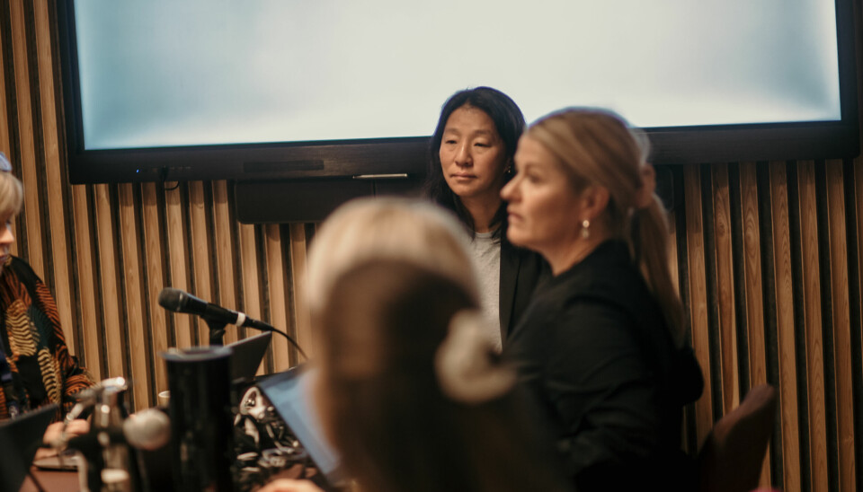 PFU fikk klage mot NRK på sitt bord onsdag. Her leder Anne Weider Aasen og nestleder Ellen Ophaug (t.h.).