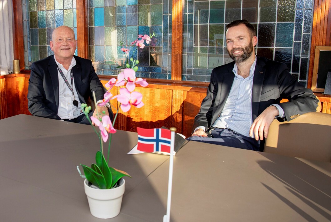 Konserndirektør Pål Eskås i Amedia og administrerende direktør Magne Nordgård i Hamar Media. Konserndirektør Pål Eskås i Amedia og administrerende direktør Magne Nordgård i Hamar Media.