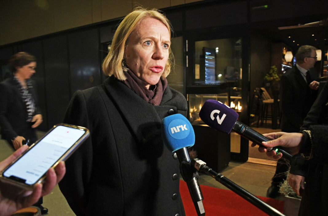 Utenriksminister Anniken Huitfeld har fått henvendelse om Assange-saken på sitt bord.