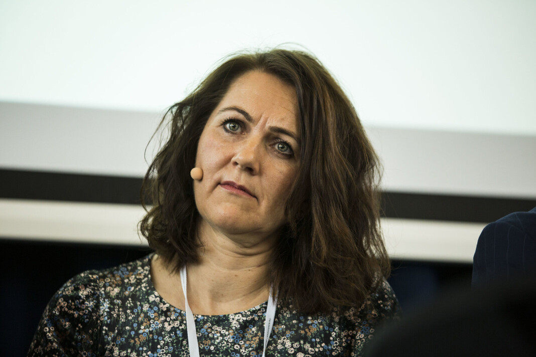 Norsk Redaktørforening, her ved assisterende generalsekretær Reidun Kjelling Nybø, har spurt medlemmene om medieeiernes redaksjonelle inngrep. Norsk Redaktørforening, her ved assisterende generalsekretær Reidun Kjelling Nybø, har spurt medlemmene om medieeiernes redaksjonelle inngrep.