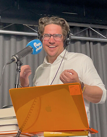Kristoffer Rønneberg spiller inn voice-over på siste «Jeg var der»-episoden. Kristoffer Rønneberg spiller inn voice-over på siste «Jeg var der»-episoden.