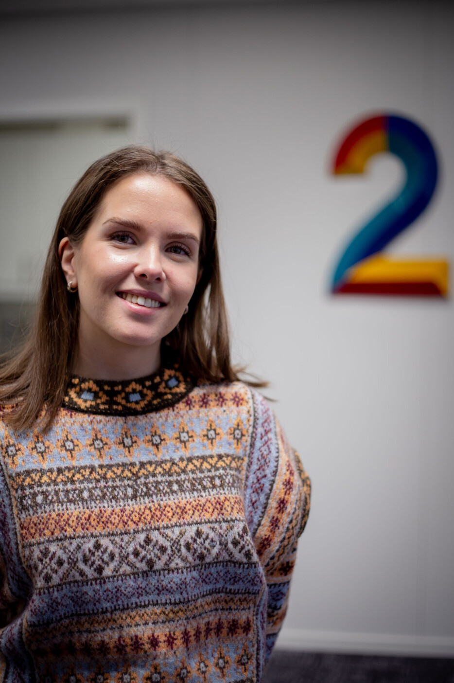 TV 2-reporter Karen Anna Kleppe TV 2-reporter Karen Anna Kleppe