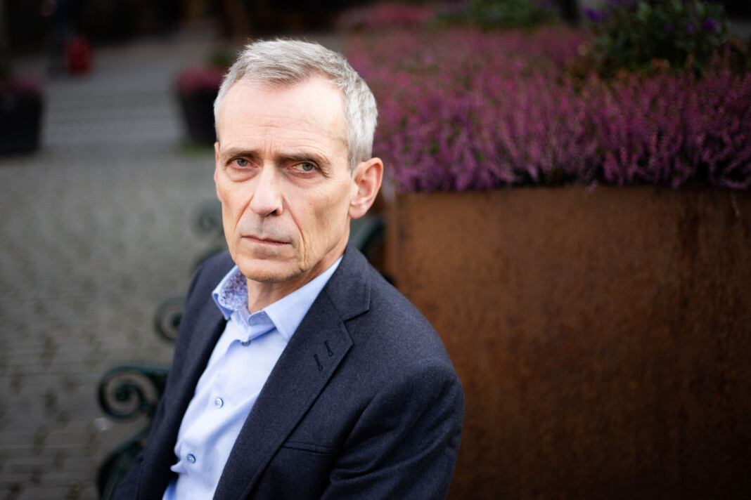 Øyvind Thuestad forteller at han ringte politiet tirsdag kveld, etter en hendelse på Briskeby i Oslo. Øyvind Thuestad forteller at han ringte politiet tirsdag kveld, etter en hendelse på Briskeby i Oslo.