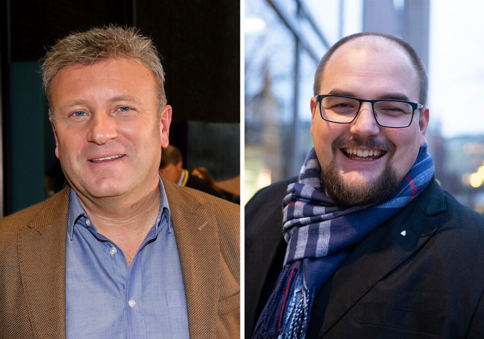 De to redaktørene Vebjørn Selbekk og Erik Waatland kan glede seg over nye millioner i støtte. De to redaktørene Vebjørn Selbekk og Erik Waatland kan glede seg over nye millioner i støtte.