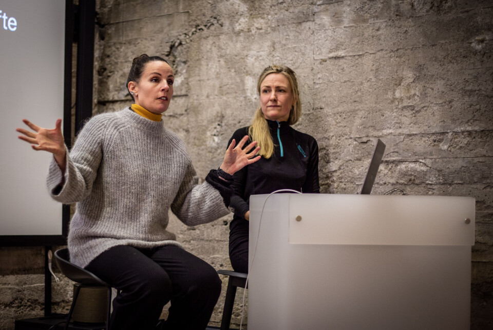 PK-leder Marte Christensen (til høyre) stiller ikke til gjenvalg som leder. Her avbildet sammen med fotograf Linda Bournane Engelberth under en workshopen i forkant av Årets bilde 2021. PK-leder Marte Christensen (til høyre) stiller ikke til gjenvalg som leder. Her avbildet sammen med fotograf Linda Bournane Engelberth under en workshopen i forkant av Årets bilde 2021.