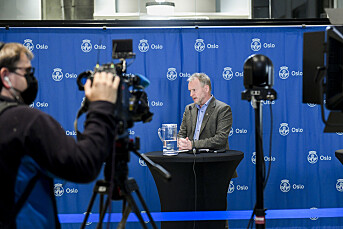 Koronasmitte på Oslo kommunes korona-pressekonferanse