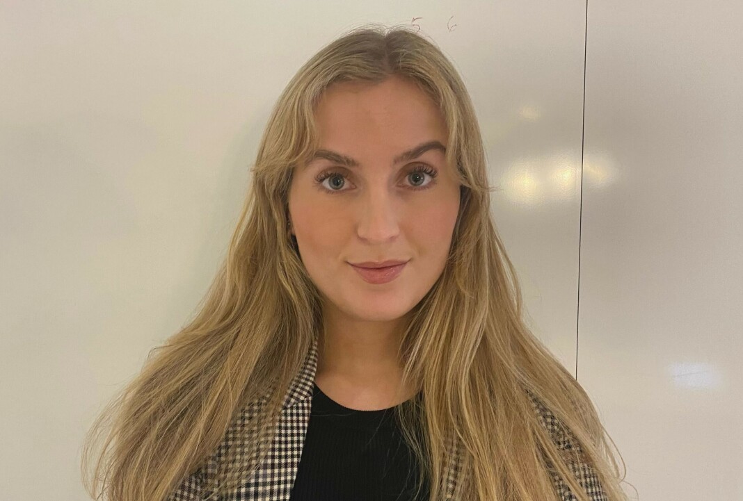 25 år gamle Caisa Linea Hagfors får nå fast jobb i Dagbladet. 25 år gamle Caisa Linea Hagfors får nå fast jobb i Dagbladet.